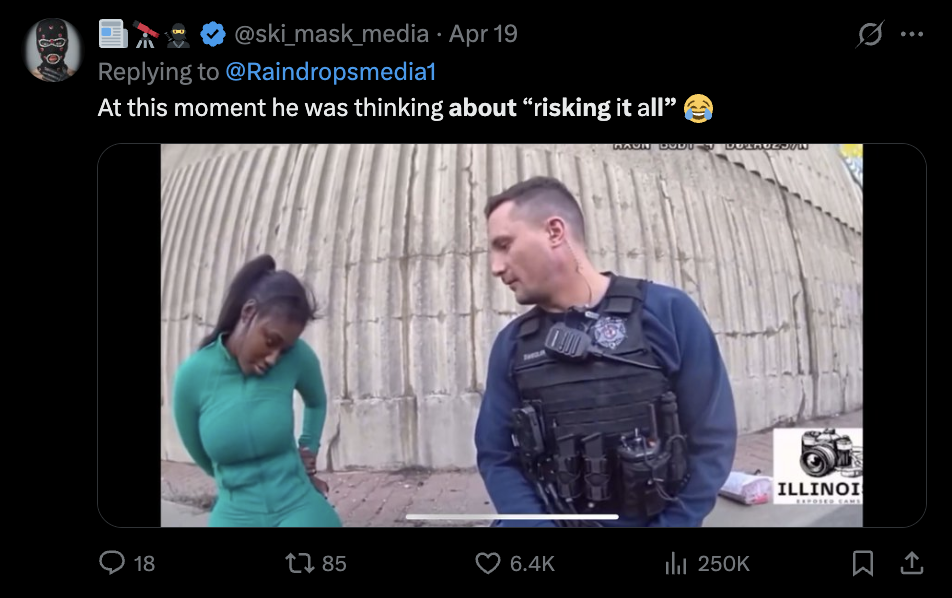 About to Risk It All meme